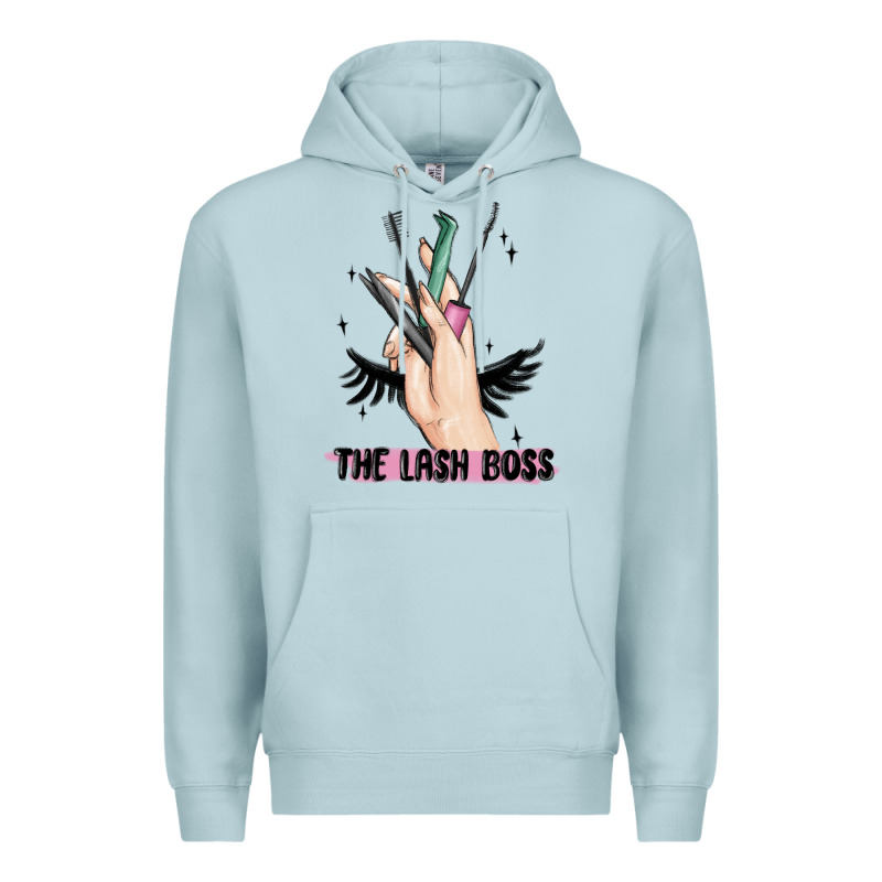 The Lash Boss Premium Hoodie by MaliasSmallBusiness | Teevron