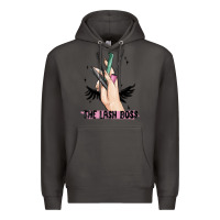 Smoke the lash boss Premium Hoodie - MaliasSmallBusiness