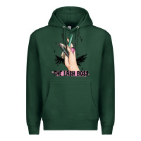 Sports Green the lash boss Premium Hoodie - MaliasSmallBusiness
