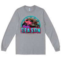 Heather Grey racing season motorcycle Long Sleeve Tee - AdoDesignShop