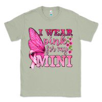 Matcha I Wear Pink For My Mini with Butterfly Classic Tee - texasbilliewilder