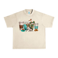 Sandshell beagle dog coffee cups Urban Heavy Tee - texasbilliewilder