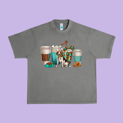 Urban Heavy Tee beagle dog coffee cups