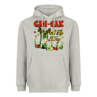 Moon Dust gin`gle all the way with bottle and cocktails Heavyweight Hoodie - AdoDesignShop
