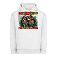 Pigment Lunar Rock Merry Christmas skeleton Urban Hoodie - NancyCooperArtShop