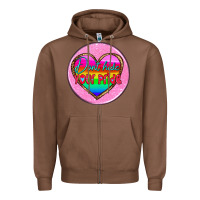 Chestnut coaster 6 Zipper Hoodie - HRA Design Shop