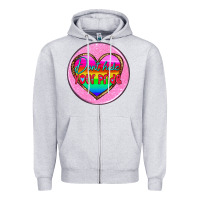 Heather Grey coaster 6 Zipper Hoodie - HRA Design Shop
