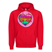 Red coaster 6 Zipper Hoodie - HRA Design Shop