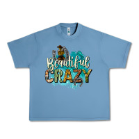 Pebble Blue beautiful crazy Urban Heavy Tee - texasbilliewilder