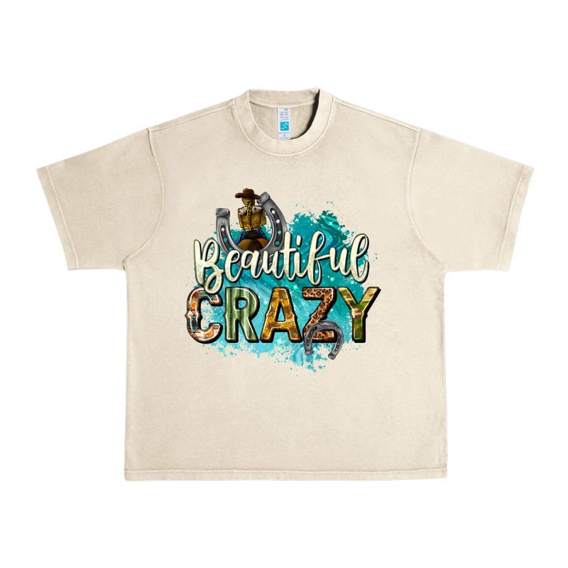 Beautiful Crazy Urban Heavy Tee by texasbilliewilder | Teevron