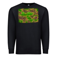 Black western leopard distressed background Premium Sweatshirt - AdoDesignShop