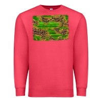 Cardinal western leopard distressed background Premium Sweatshirt - AdoDesignShop