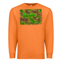 Carrot western leopard distressed background Premium Sweatshirt - AdoDesignShop