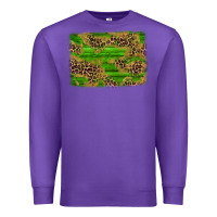 Purple western leopard distressed background Premium Sweatshirt - AdoDesignShop