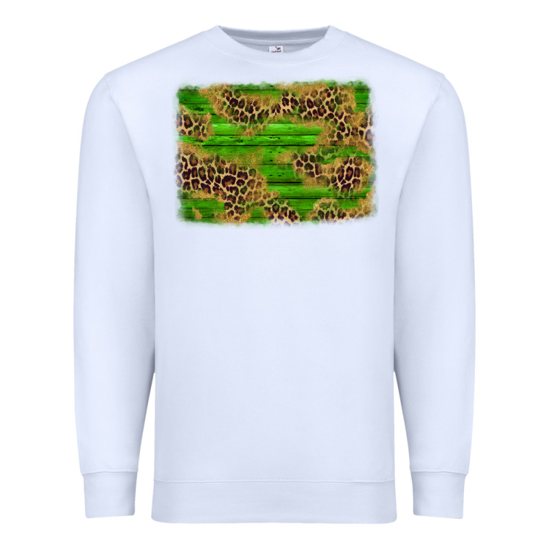 Western Leopard Distressed Background Premium Sweatshirt by AdoDesignShop | Teevron