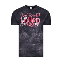 Cloud Black one loved nurse valentine's day Vintage Tee - MaliasSmallBusiness