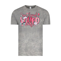 Cloud Rock one loved nurse valentine's day Vintage Tee - MaliasSmallBusiness