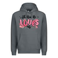 Rock oh how he loves us Premium Hoodie - MaliasSmallBusiness