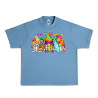 Pebble Blue summer gnomes Urban Heavy Tee - Zillion Design Studio