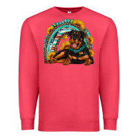 Cardinal Rottweiler  rainbow Premium Sweatshirt - Artiststas
