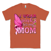 Copper I Wear Pink For My Mom with Butterfly Classic Tee - texasbilliewilder