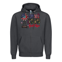 Smoke small town gail usa Zipper Hoodie - CowhideDigitalArt