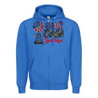 True Royal small town gail usa Zipper Hoodie - CowhideDigitalArt