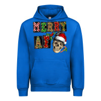 Cobalt Merry af skeleton messy bun Urban Hoodie - NancyCooperArtShop