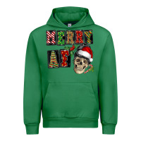 Emerald Merry af skeleton messy bun Urban Hoodie - NancyCooperArtShop