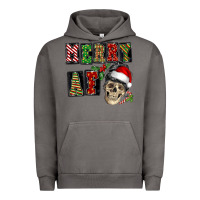 Pigment Tornado Merry af skeleton messy bun Urban Hoodie - NancyCooperArtShop