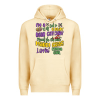 I'm A King Cake Eatin' Mardi Gras Lovin' Kinda Gir Premium Hoodie | Teevron