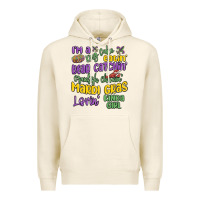 Tofu i'm a king cake eatin' mardi gras lovin' kinda gir Premium Hoodie - MaliasSmallBusiness
