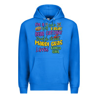 True Royal i'm a king cake eatin' mardi gras lovin' kinda gir Premium Hoodie - MaliasSmallBusiness