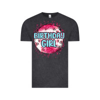 Vintage Black birthday girl Vintage Tee - MaliasSmallBusiness