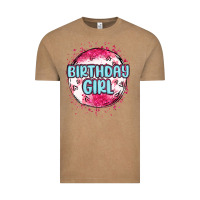 Vintage Coffee birthday girl Vintage Tee - MaliasSmallBusiness