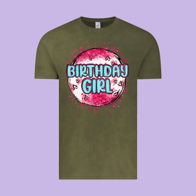 Vintage Tee birthday girl