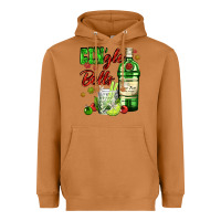 Meerkat gin`gle bells with bottle and cocktail Heavyweight Hoodie - AdoDesignShop