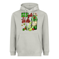 Moon Dust gin`gle bells with bottle and cocktail Heavyweight Hoodie - AdoDesignShop