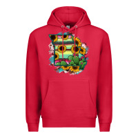 Cardinal Missouri Map Sunflower Cactus Serape Premium Hoodie - RanaPortraitStore