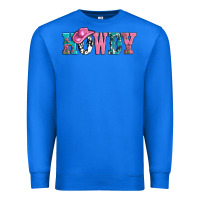 True Royal valentines day howdy and heart gift Premium Sweatshirt - AdoDesignShop