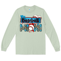 Matcha baseball mini with leopard Long Sleeve Tee - Zillion Design Studio