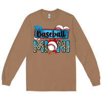 Toasted Coconut baseball mini with leopard Long Sleeve Tee - Zillion Design Studio