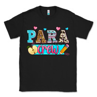 Black para crew Classic Tee - Zillion Design Studio