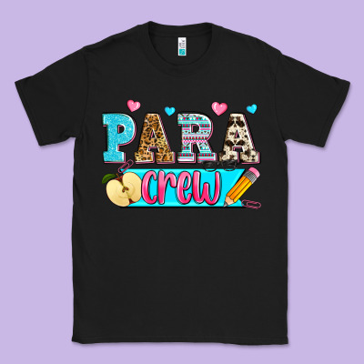 Para Crew Classic Tee Designed By Zillion Design Studio