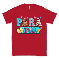 Red para crew Classic Tee - Zillion Design Studio