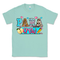 Seafoam para crew Classic Tee - Zillion Design Studio