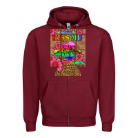 Burgundy lgbtq kiss me  can cooler Zipper Hoodie - HRA Design Shop