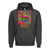 Charcoal Heather lgbtq kiss me  can cooler Zipper Hoodie - HRA Design Shop
