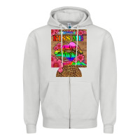 Dove Grey lgbtq kiss me  can cooler Zipper Hoodie - HRA Design Shop