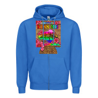True Royal lgbtq kiss me  can cooler Zipper Hoodie - HRA Design Shop